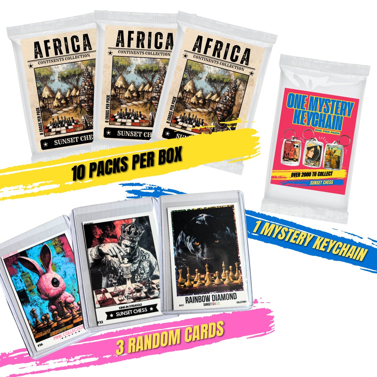 Africa Edition Trading Cards - Mini Box Collection