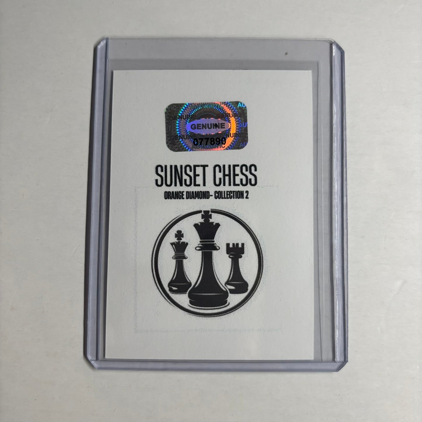 Orange Diamond Collection 2 - Trading Card