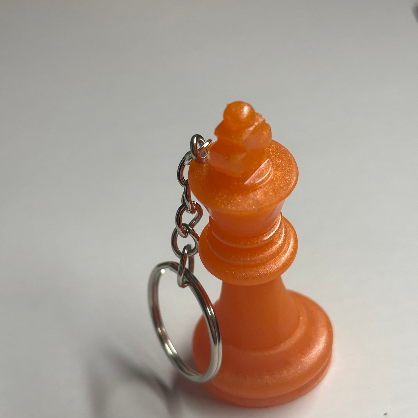 Orange King - Handmade Resin Keychain