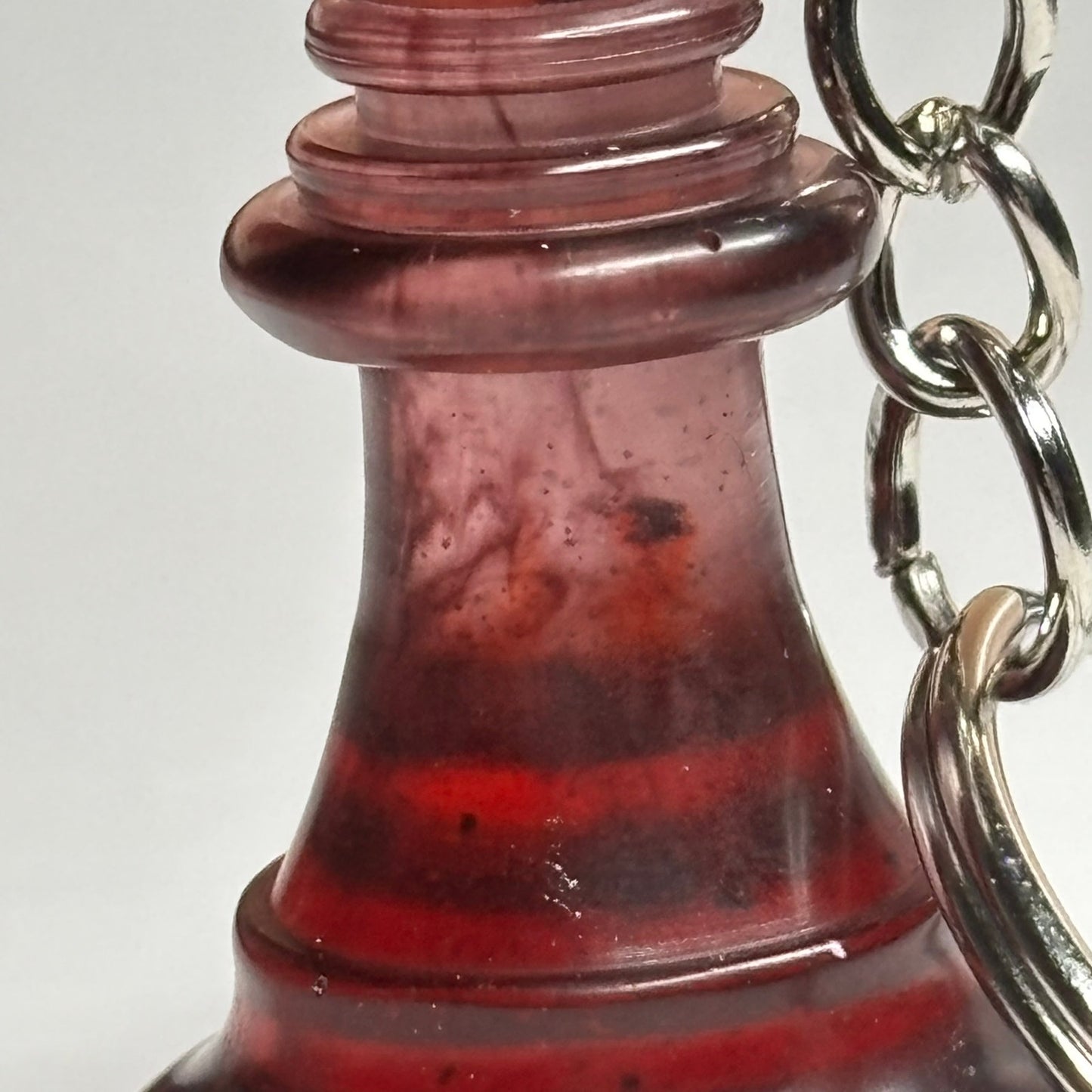 Red Vile Bishop - Handmade Resin Keychain