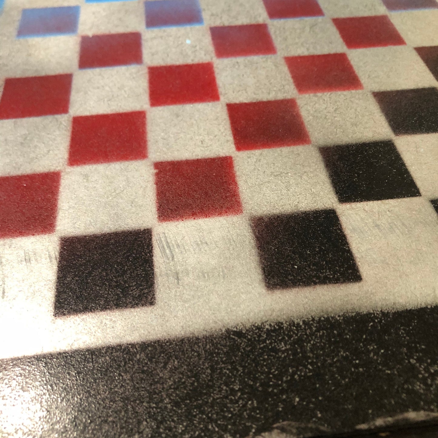 Rocket Chromed - Painted Chess Set