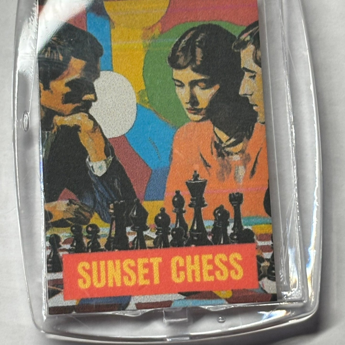 Friends Club - Chess  Photo Keychain