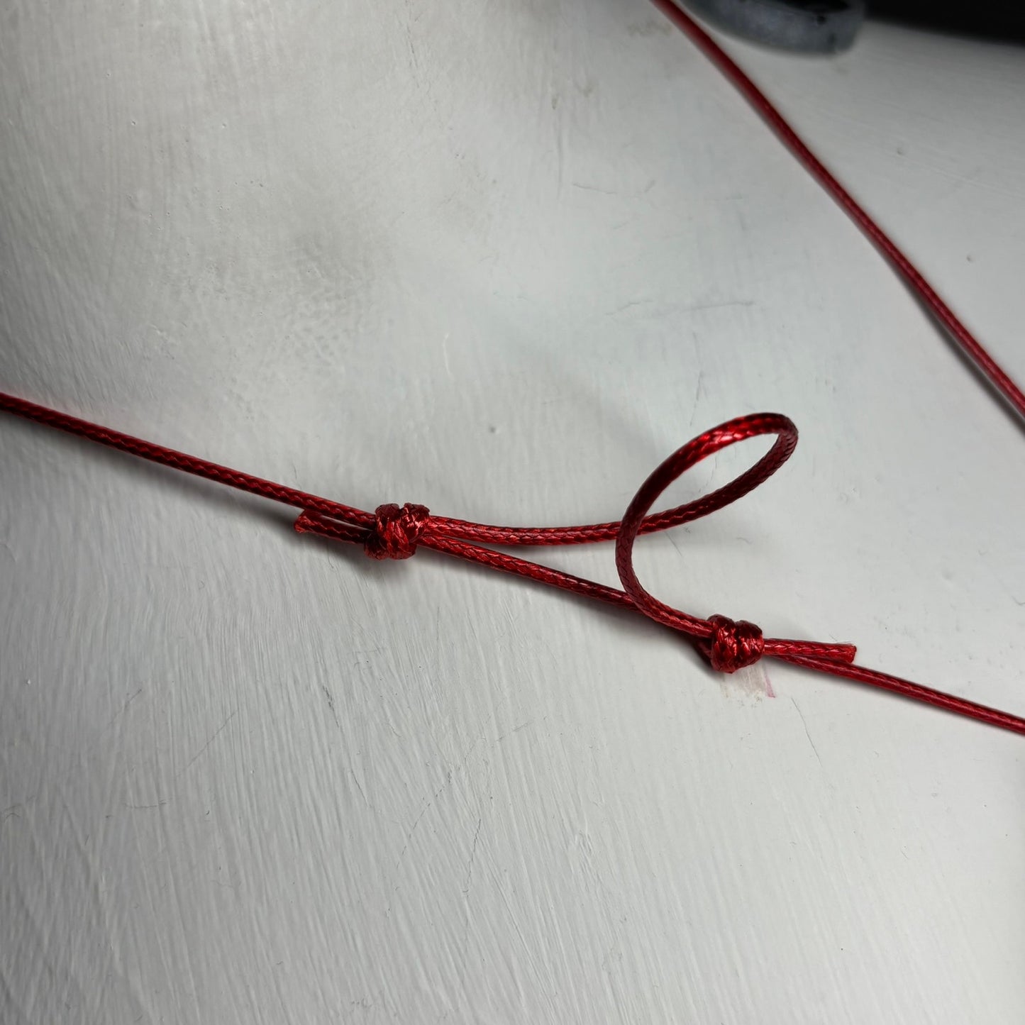 Gray/Red King - Handmade Resin Chess Necklace