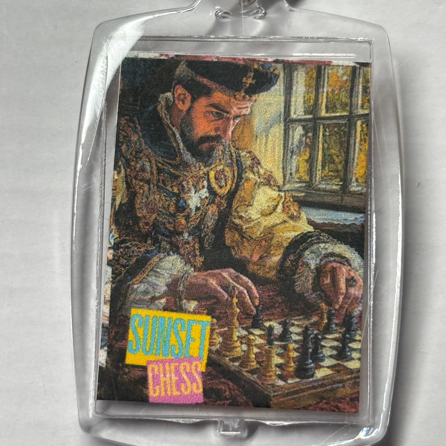 Young Prince - Chess  Photo Keychain