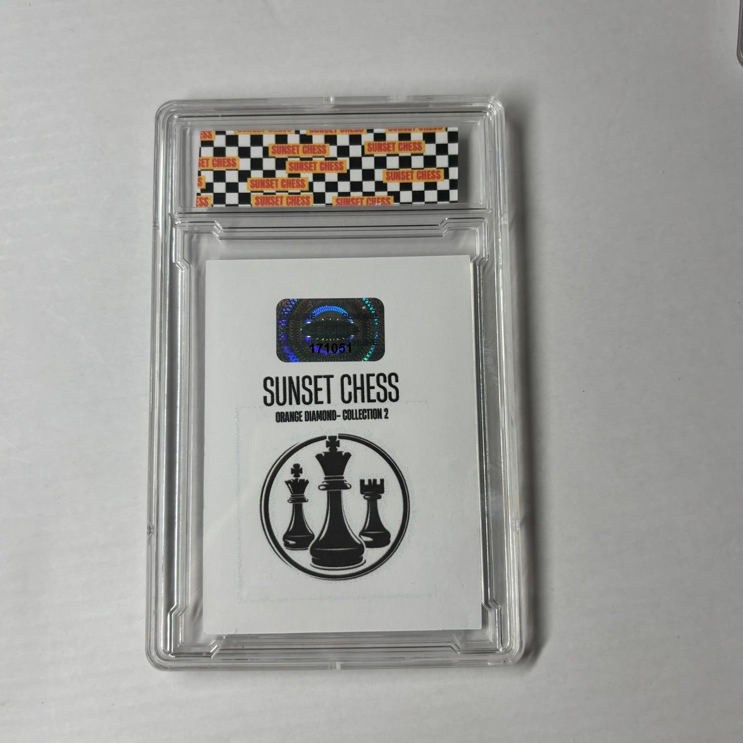 Orange Diamond Collection 2 - Premium Trading Card