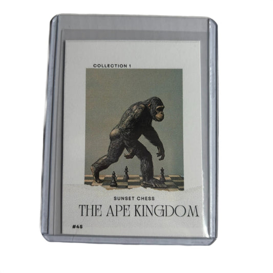 The Ape Kingdom Collection 1 Card #45 - Scrapbook Trading Card