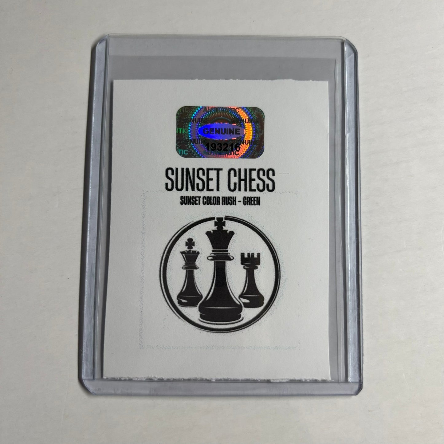 Green Collection - Trading Card