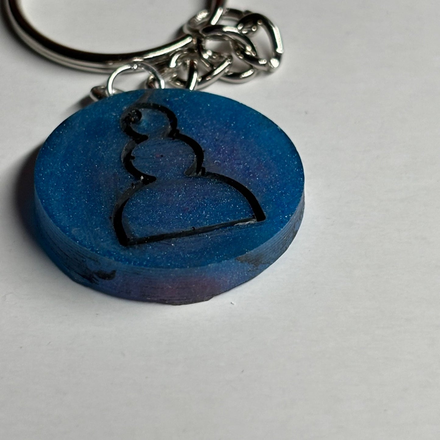 Pawn Galaxy - Handmade Resin Keychain