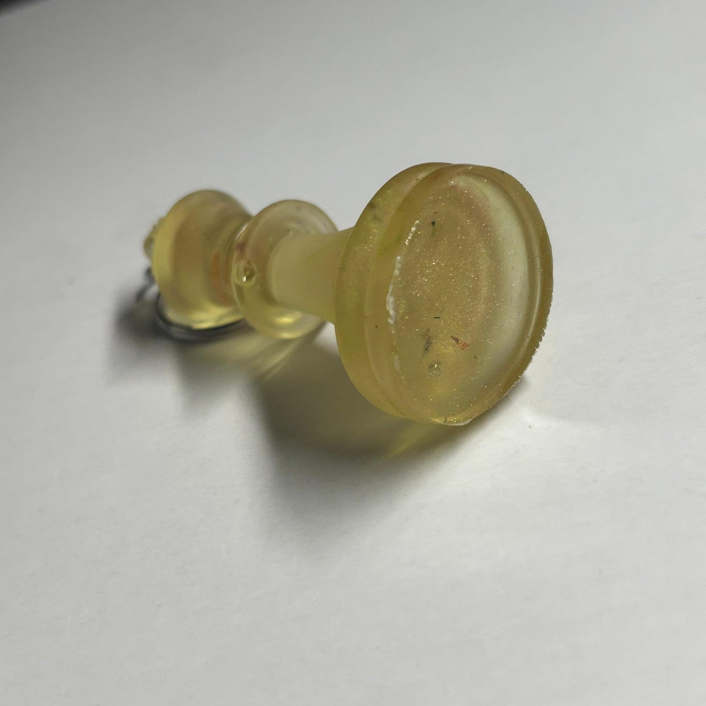 Yellow Mist King - Handmade Resin Keychain