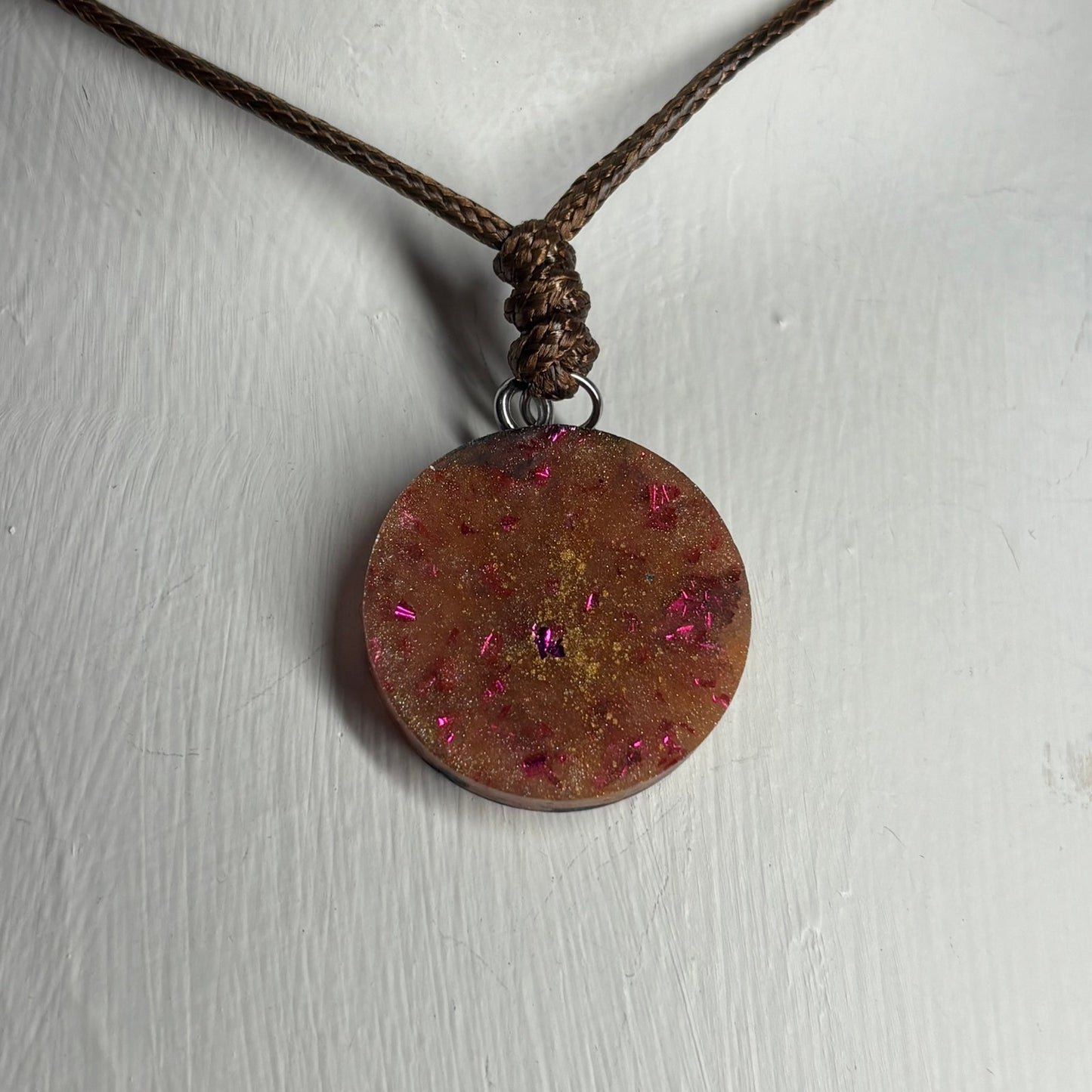 Classic Bishop - Handmade Resin Chess Necklace