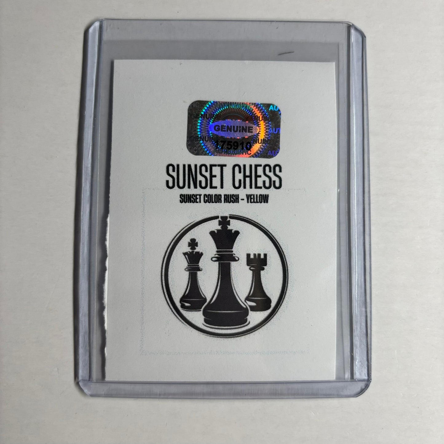 Yellow Collection - Trading Card
