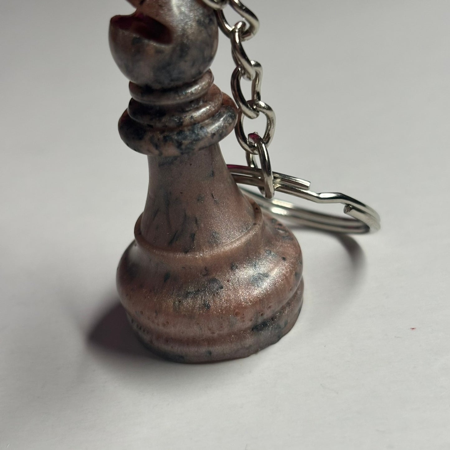 Rustic Bishop - Handmade Resin Keychain