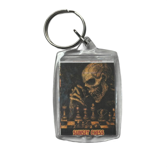 Monstrous Match - Chess  Photo Keychain