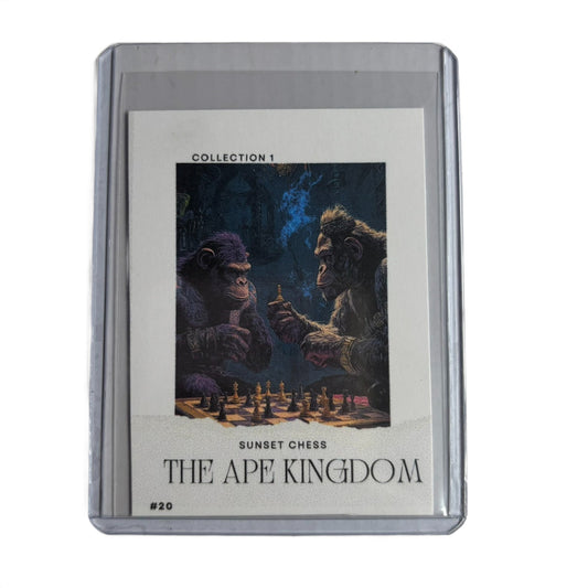 The Ape Kingdom Collection 1 Card #20 - Scrapbook Trading Card