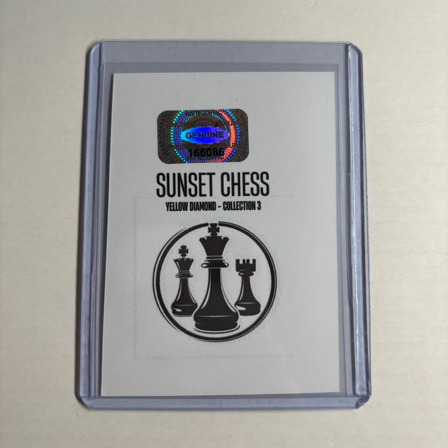 Yellow Diamond Collection 3 - Trading Card