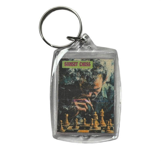 Smokey - Chess  Photo Keychain