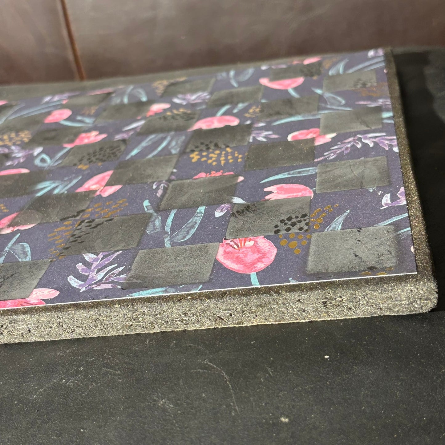 Dark Plants - Scrapbook Chess Board