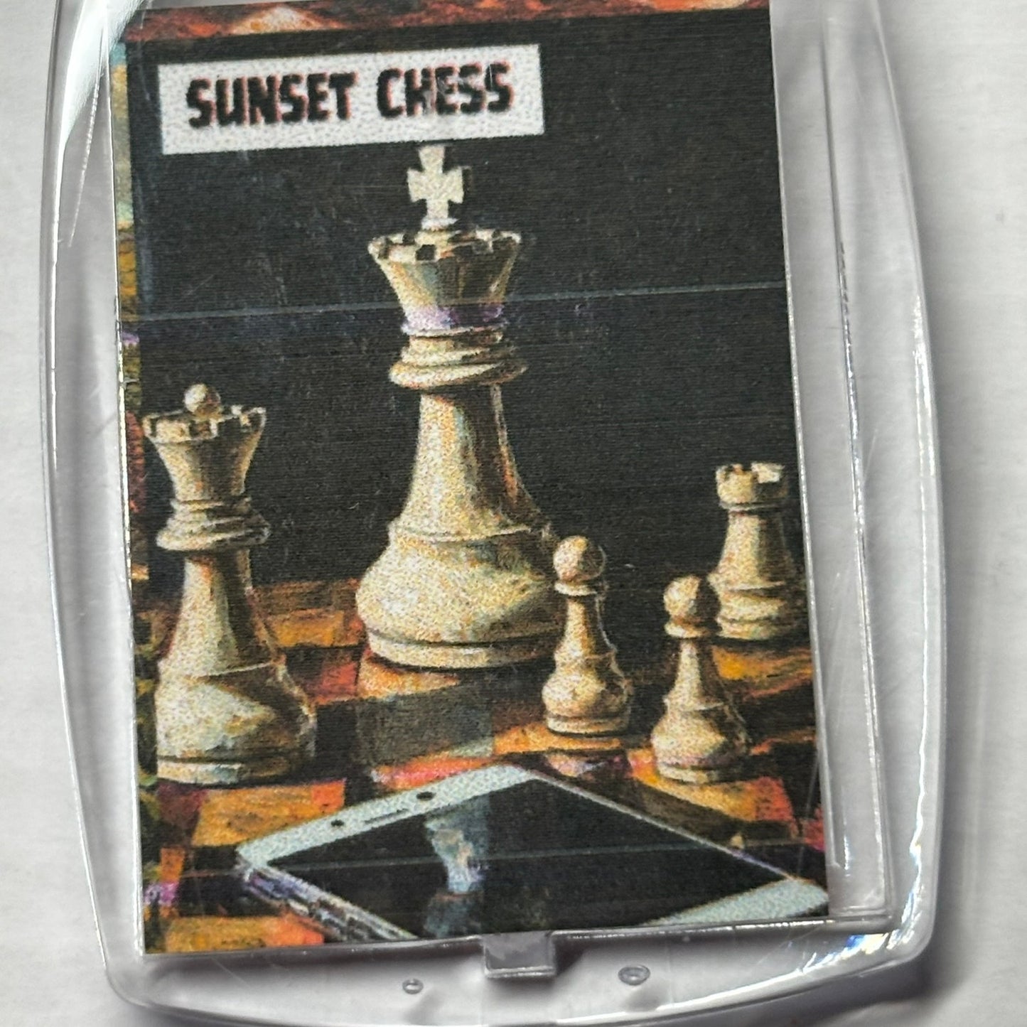 Another Day - Chess  Photo Keychain