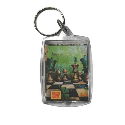Lucky Day - Chess  Photo Keychain