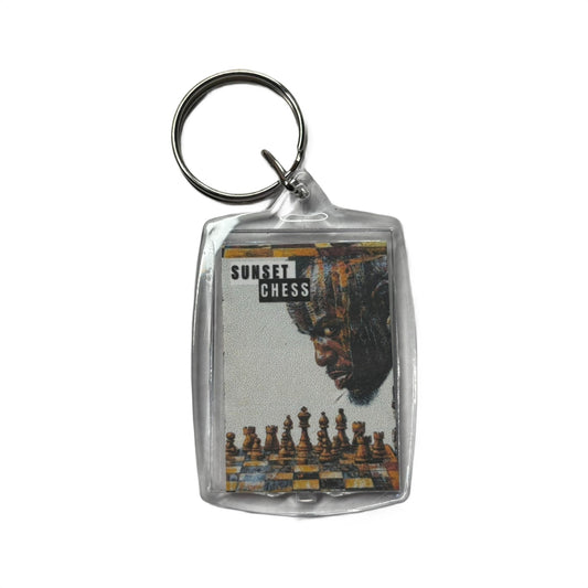 The Leader - Chess  Photo Keychain