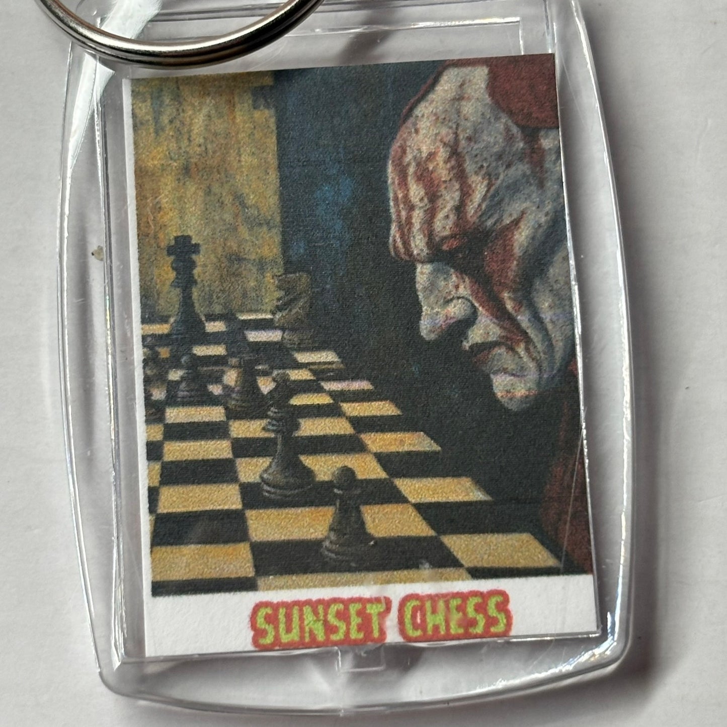 Mind Twister - Chess  Photo Keychain