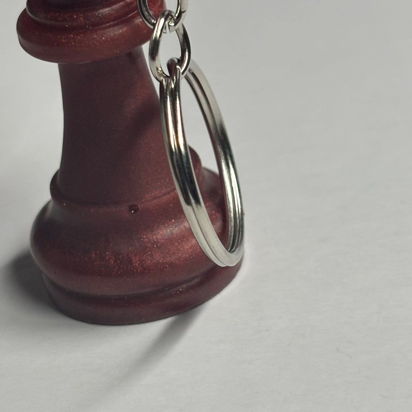 Bronze Red Queen - Handmade Resin Keychain