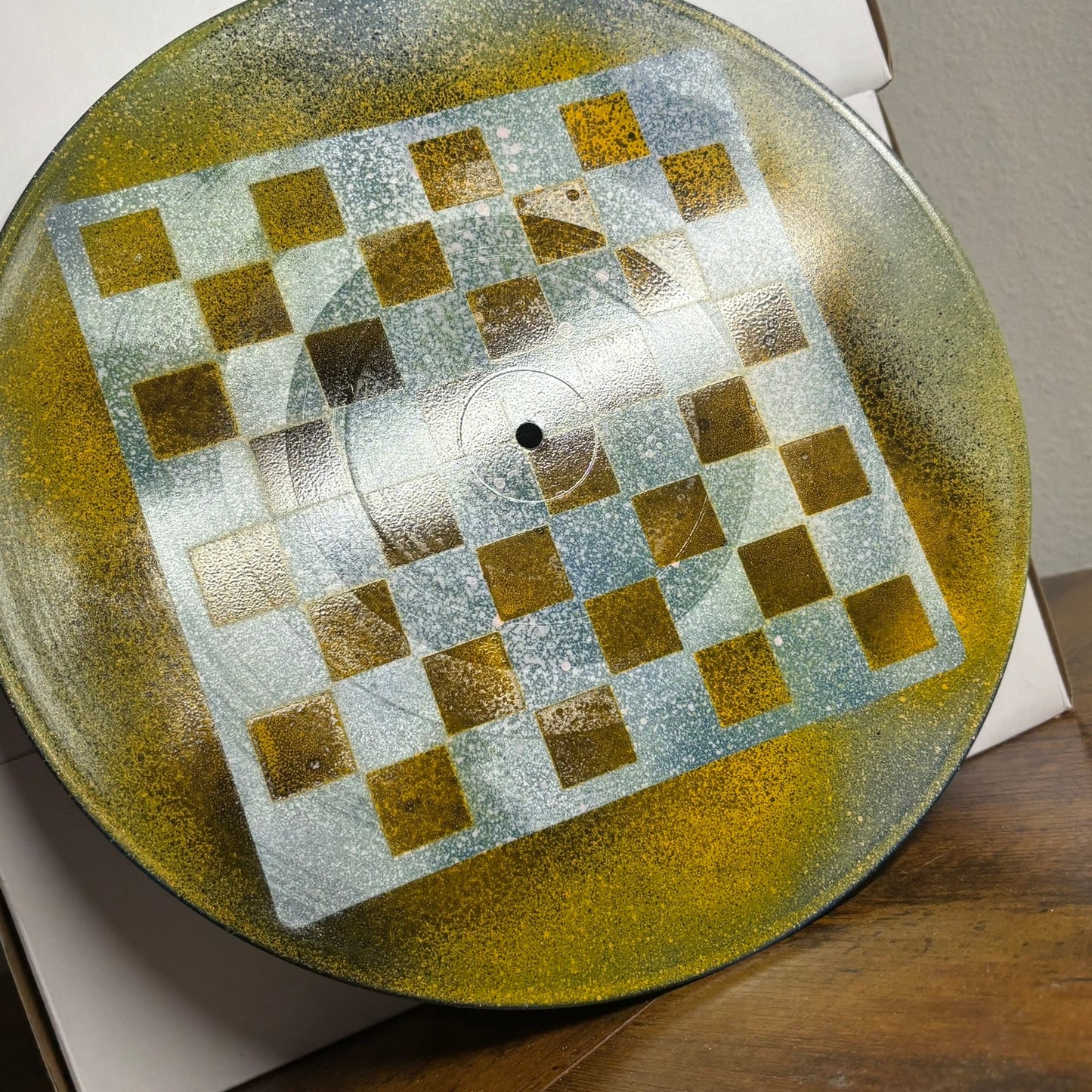 Forest Spotted Sky - Vinyl Chess Board
