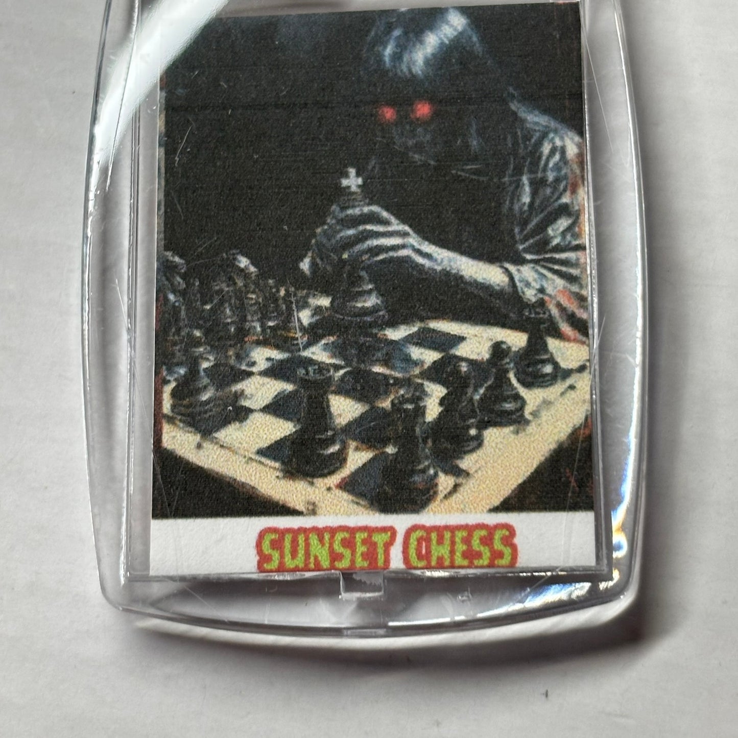 Monster Woman - Chess  Photo Keychain