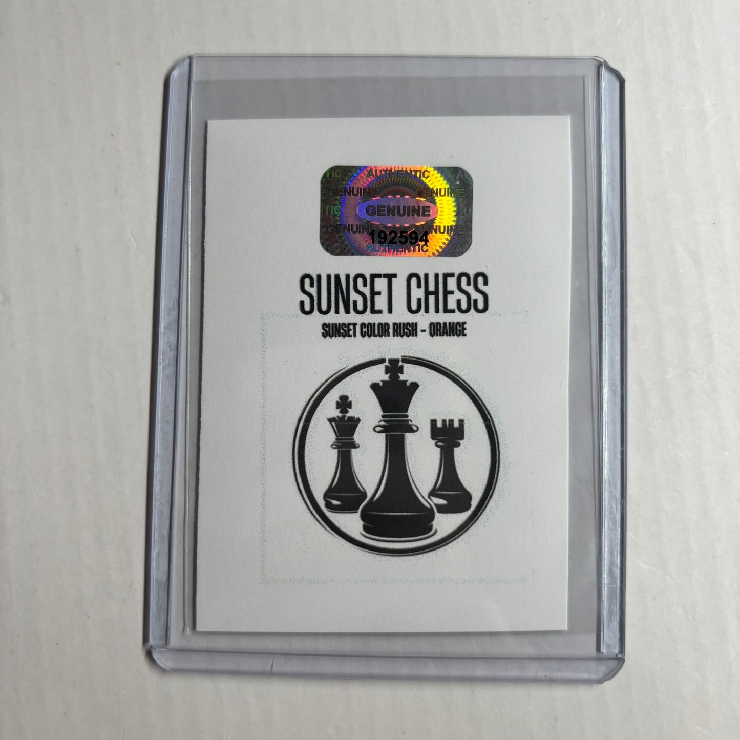 Orange Collection - Trading Card