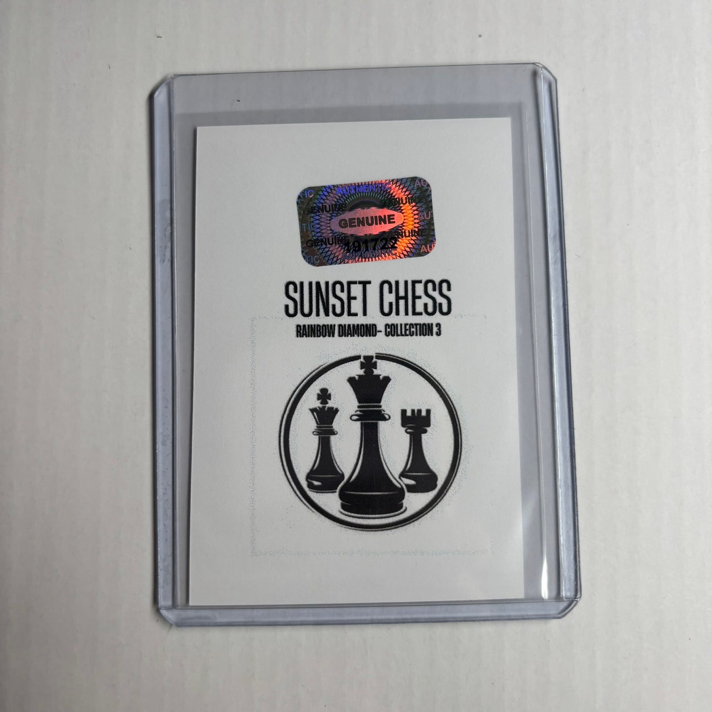Rainbow Diamond Collection 3 Card #84 - Scrapbook Trading Card