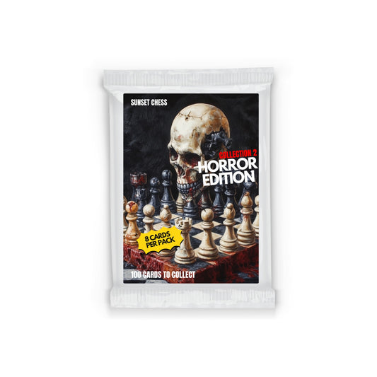 Horror Edition Part 2 - Sunset Chess Scrapbook Card Pack
