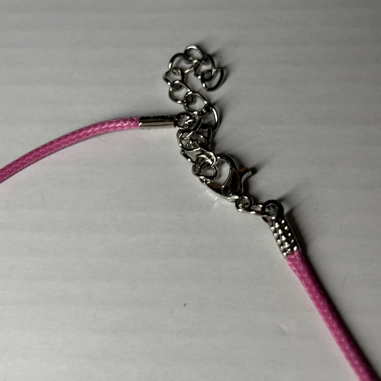 Peach Pink Pawn - Handmade Resin Chess Necklace