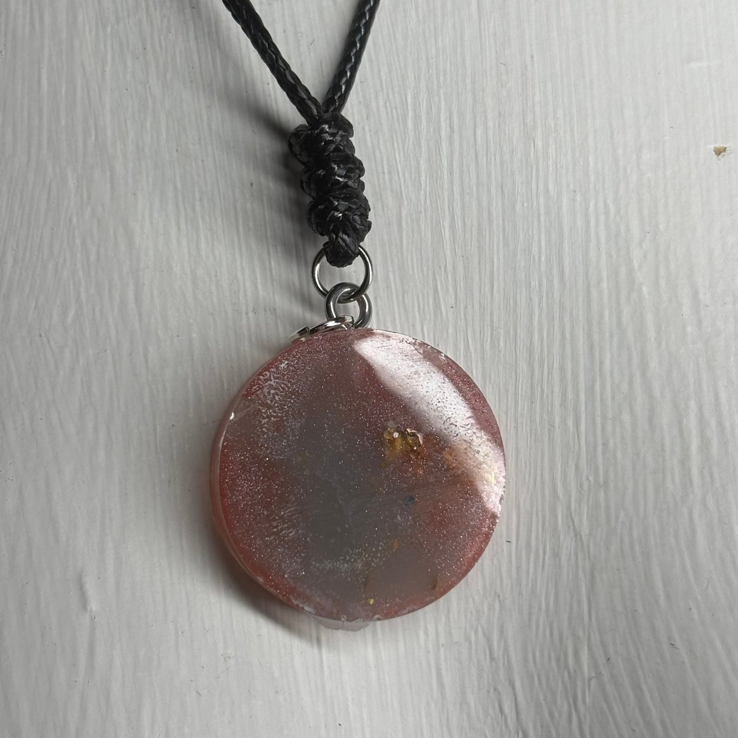 Space Haze Pawn - Handmade Resin Chess Necklace