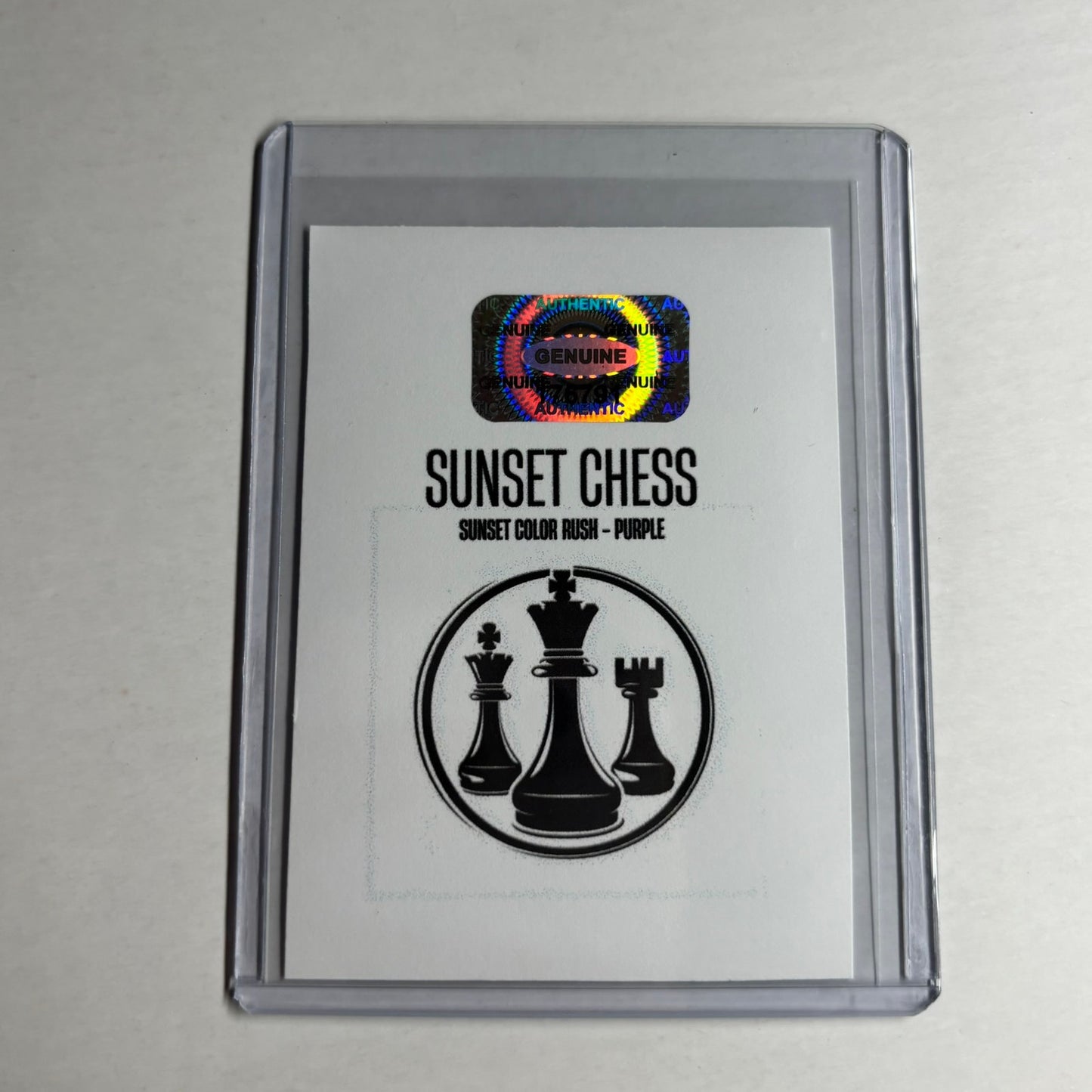 Purple Collection - Trading Card