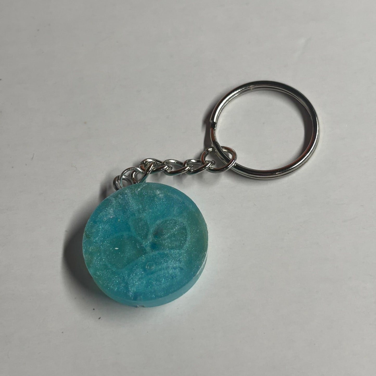 Blue Ocean King - Handmade Resin Keychain