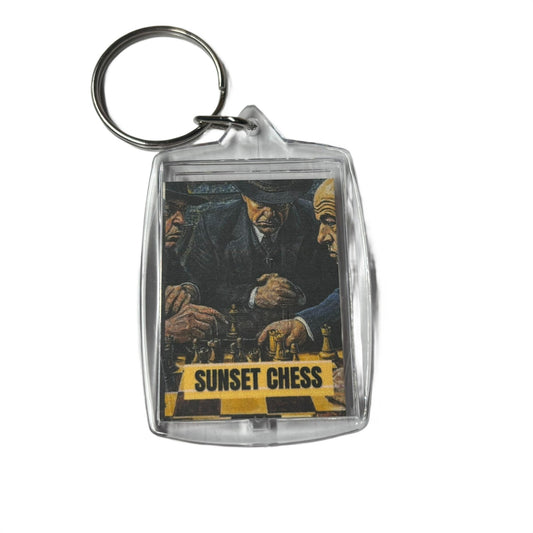 Men & Chess - Chess  Photo Keychain