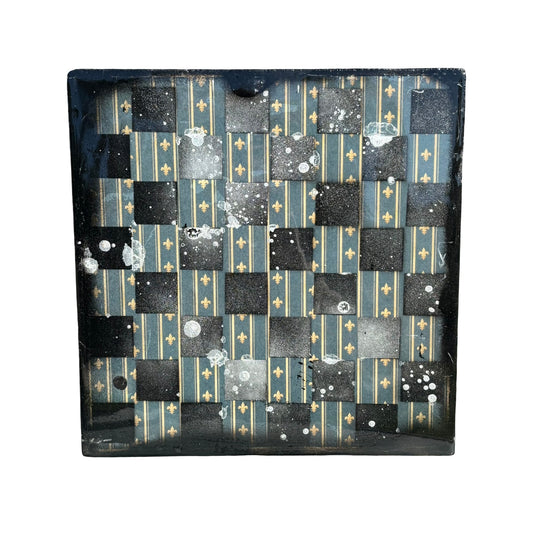 Vintage Green - Resin Coated Chess Board