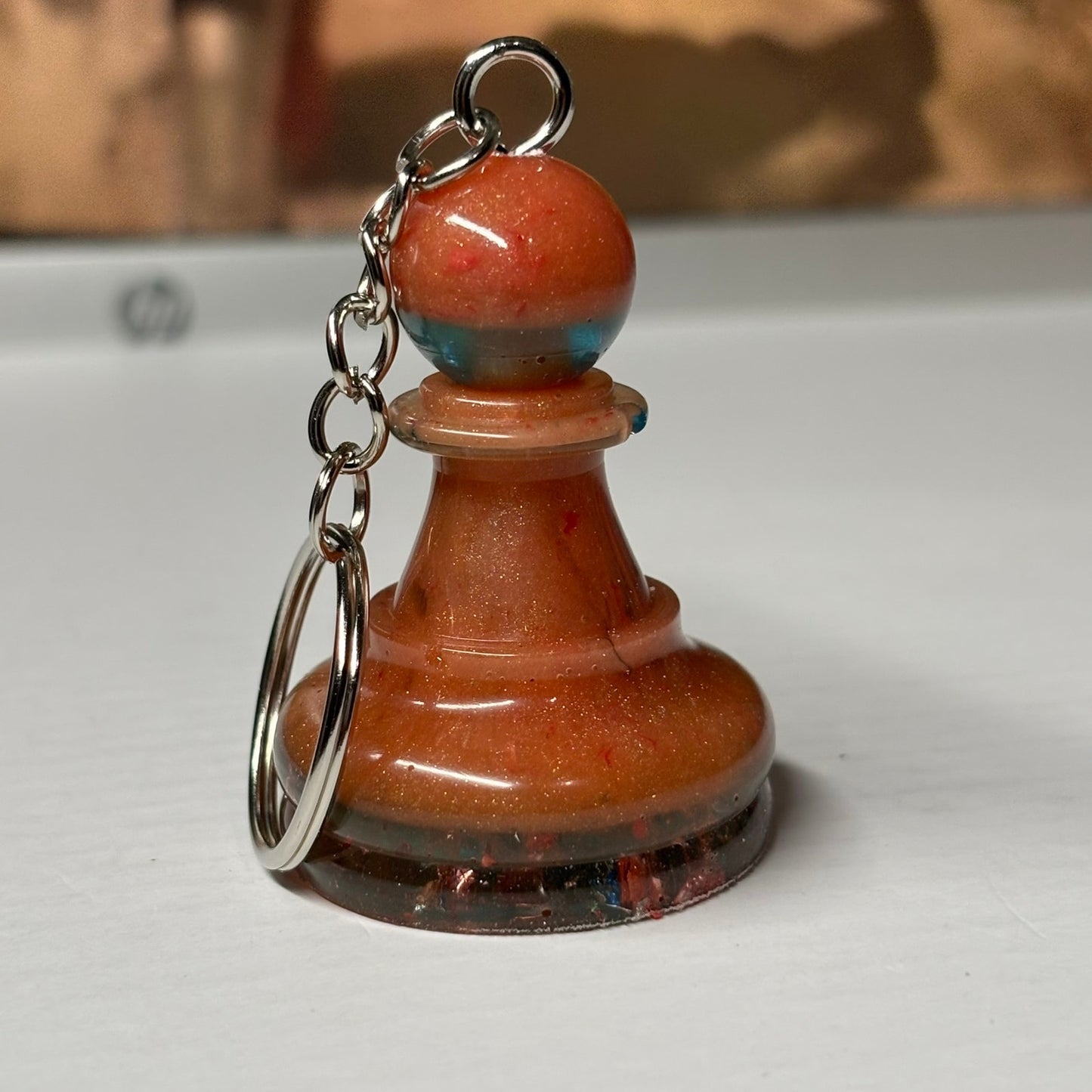 Supreme Pawn - Handmade Resin Keychain - Large Edition