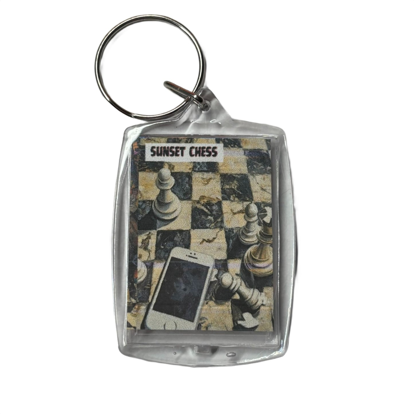 Phone & Chess - Chess  Photo Keychain