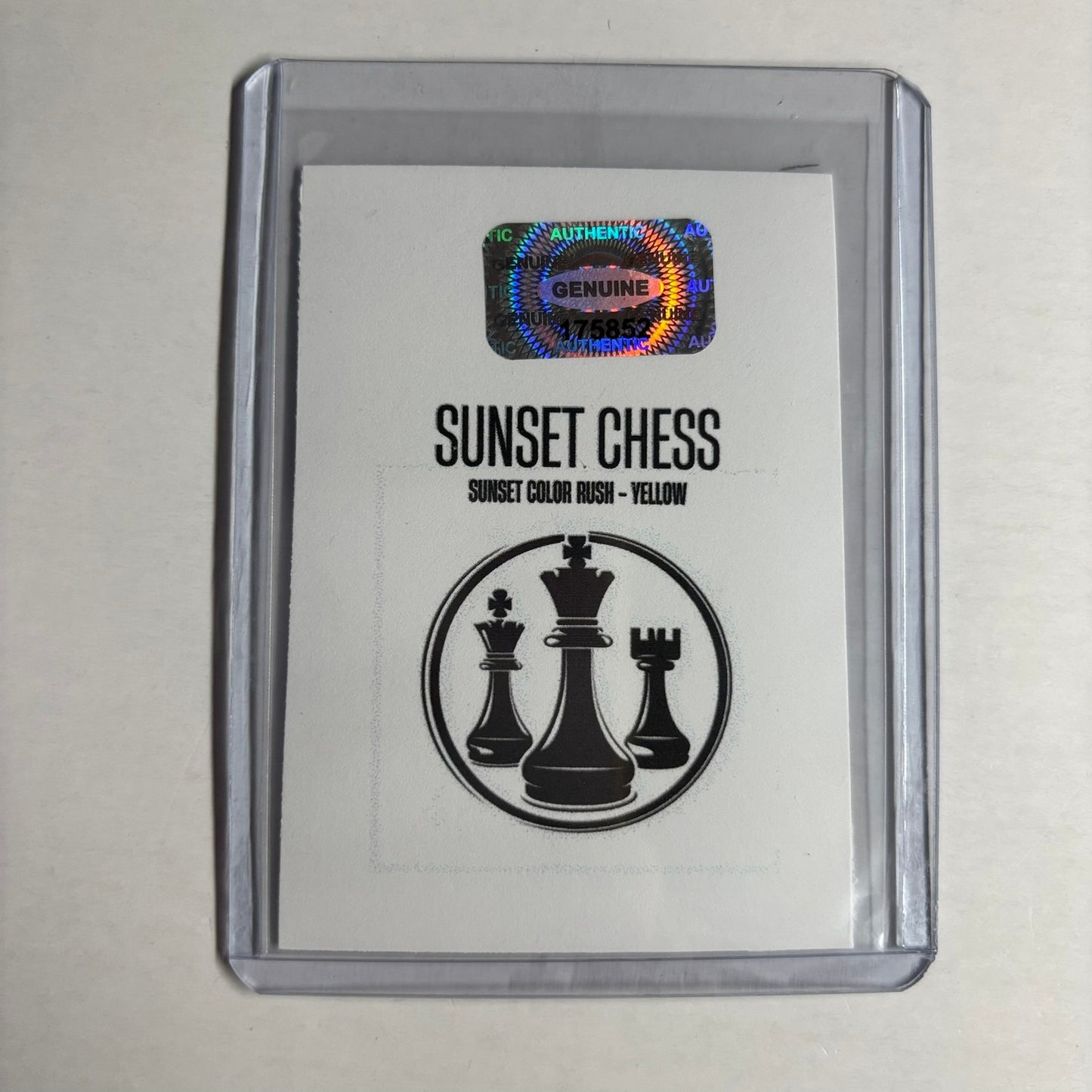 Yellow Collection - Trading Card