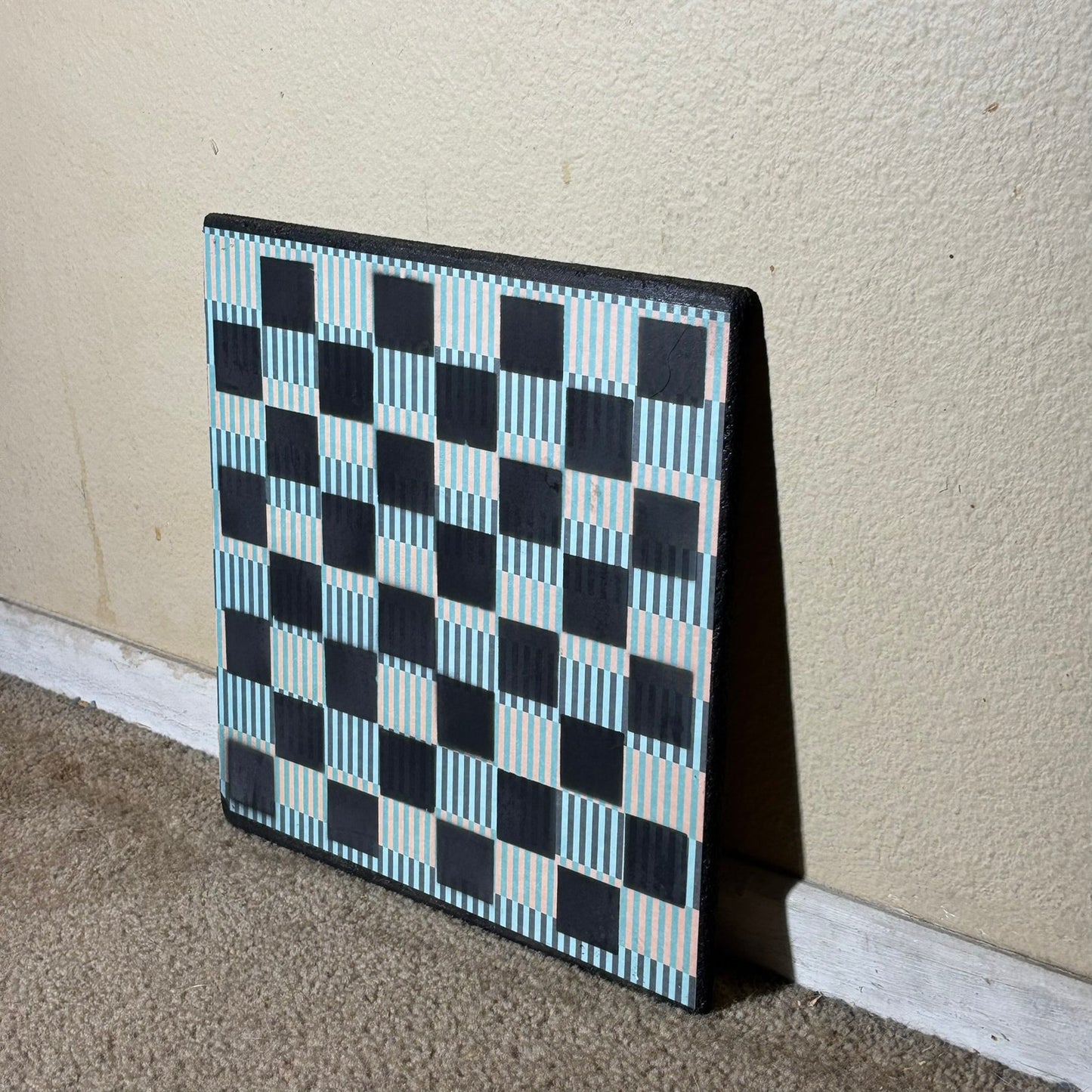 Retro Vibes - Scrapbook Chess Board