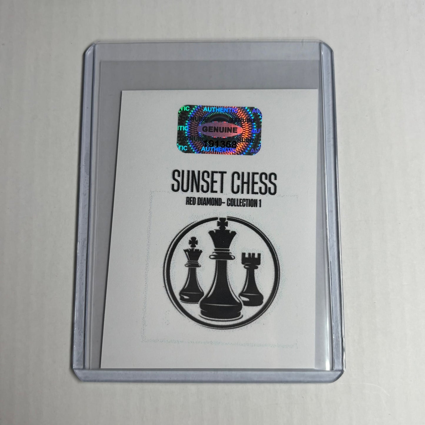Red Diamond Collection 1 Card #02 - Scrapbook Trading Card