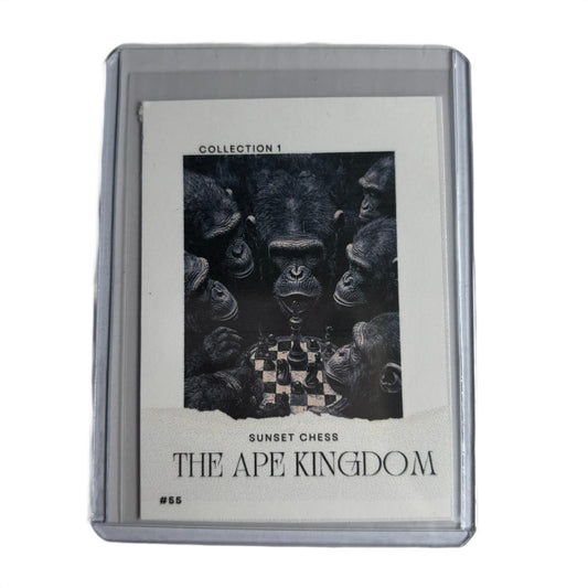 The Ape Kingdom Collection 1 Card #55 - Scrapbook Trading Card