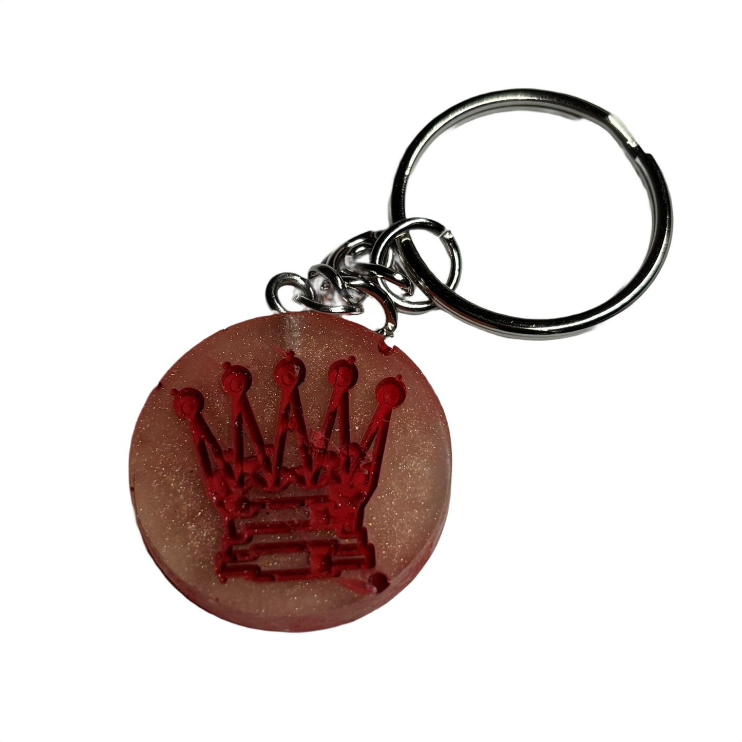 Red Dark King - Handmade Resin Keychain