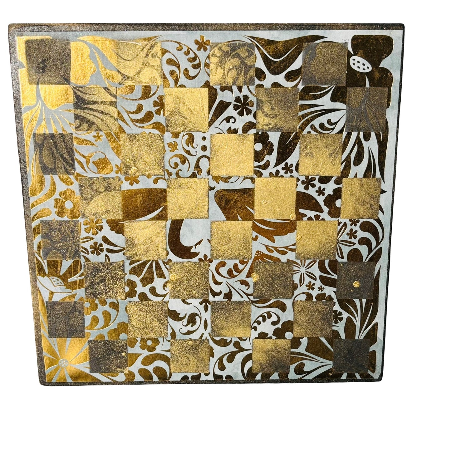 Premium Vintage Gold - Scrapbook Chess Board