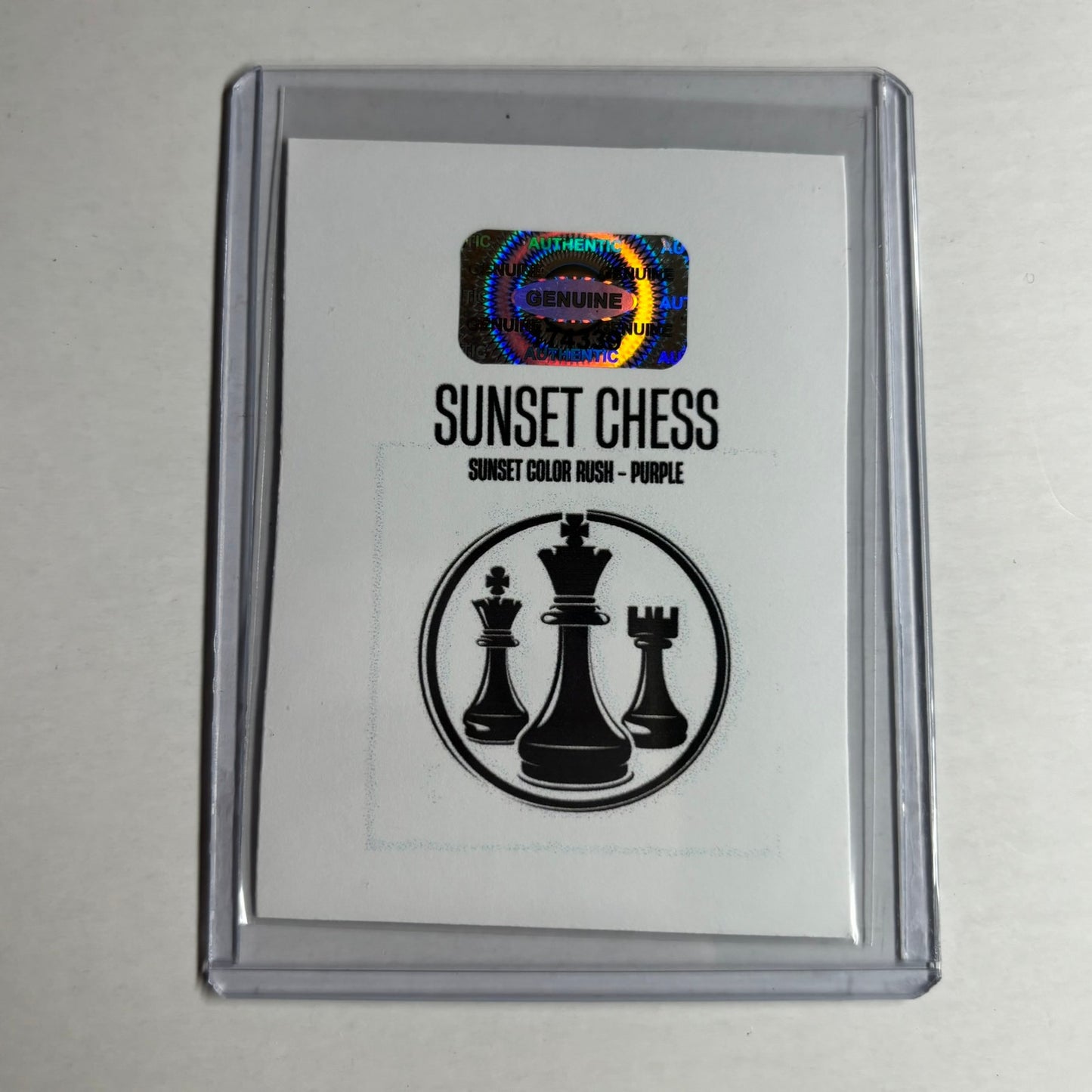 Purple Collection - Trading Card