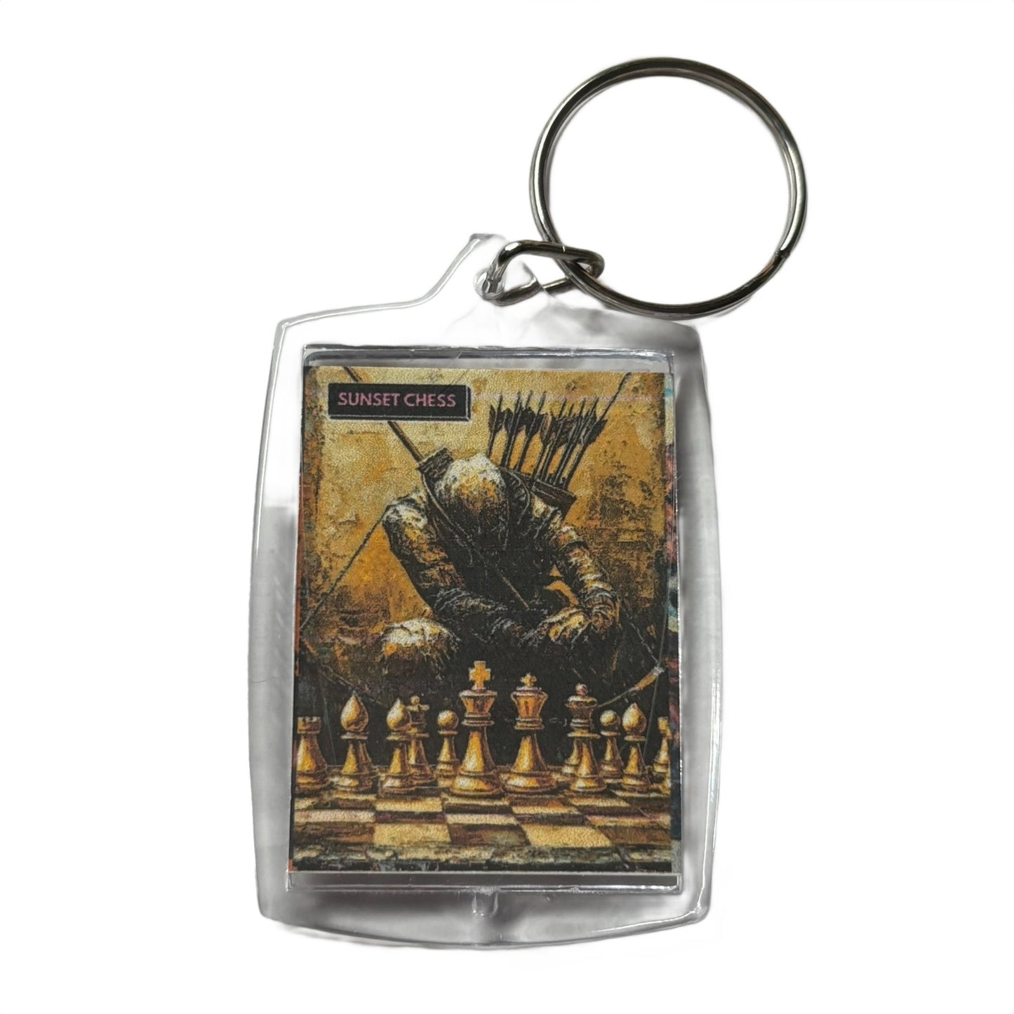 Archer - Chess  Photo Keychain