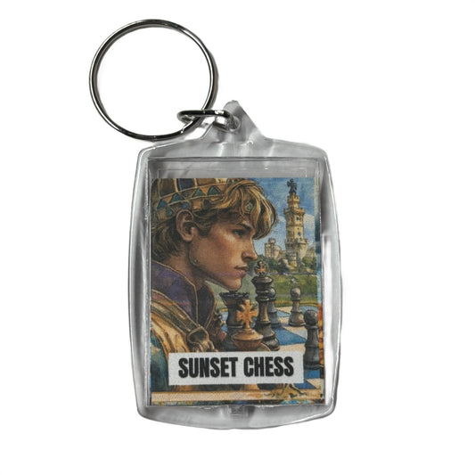 Young Prince - Chess  Photo Keychain