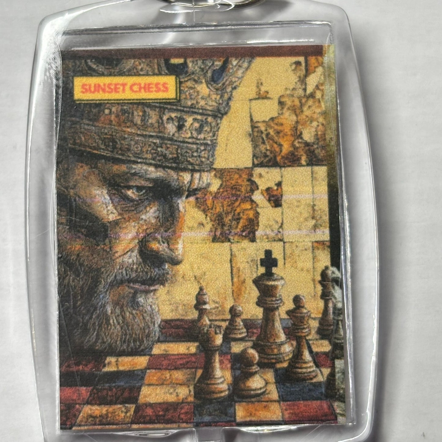 King's Choice - Chess  Photo Keychain