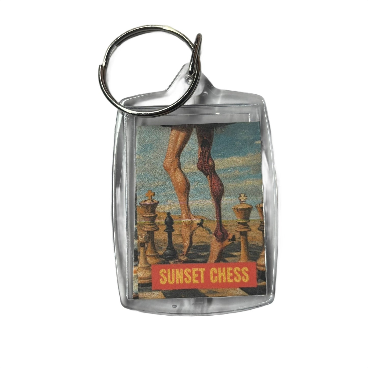 Skinny Legs - Chess  Photo Keychain